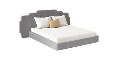 Canvas Velvet Bed