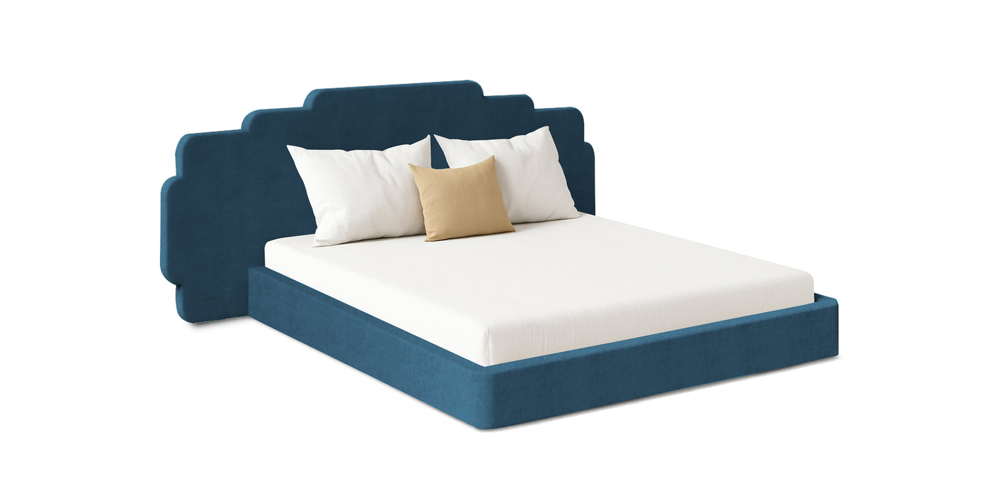 Canvas Velvet Bed