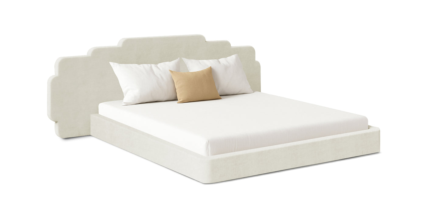 Canvas Velvet Bed