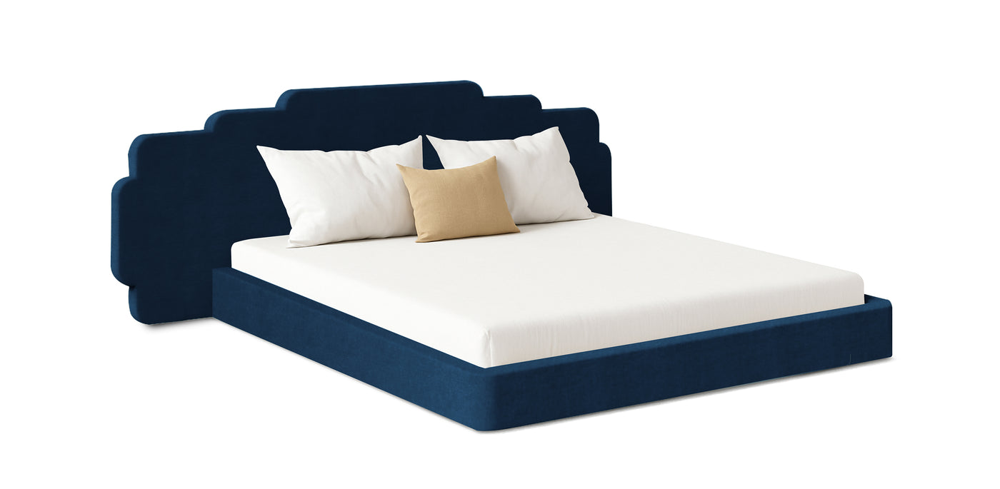 Canvas Velvet Bed