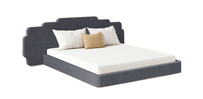 Canvas Velvet Bed