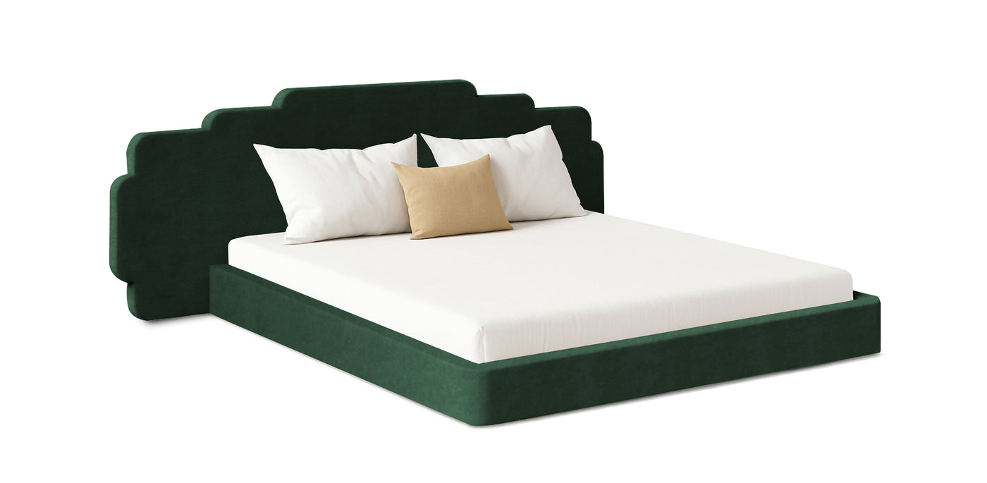 Canvas Velvet Bed