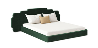 Canvas Velvet Bed