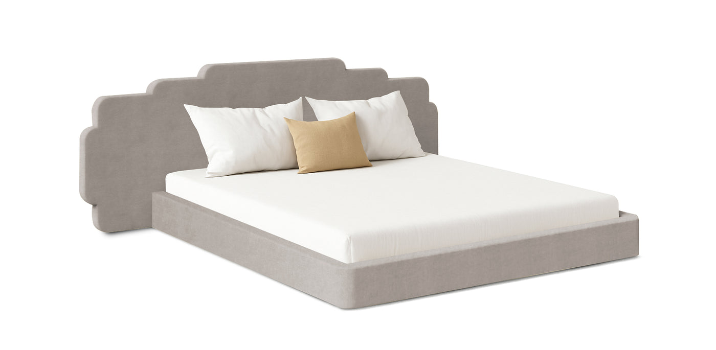 Canvas Velvet Bed