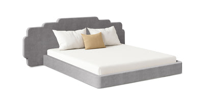 Canvas Velvet Bed