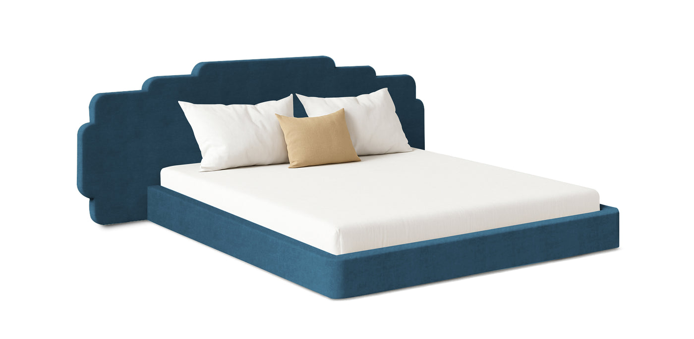 Canvas Velvet Bed