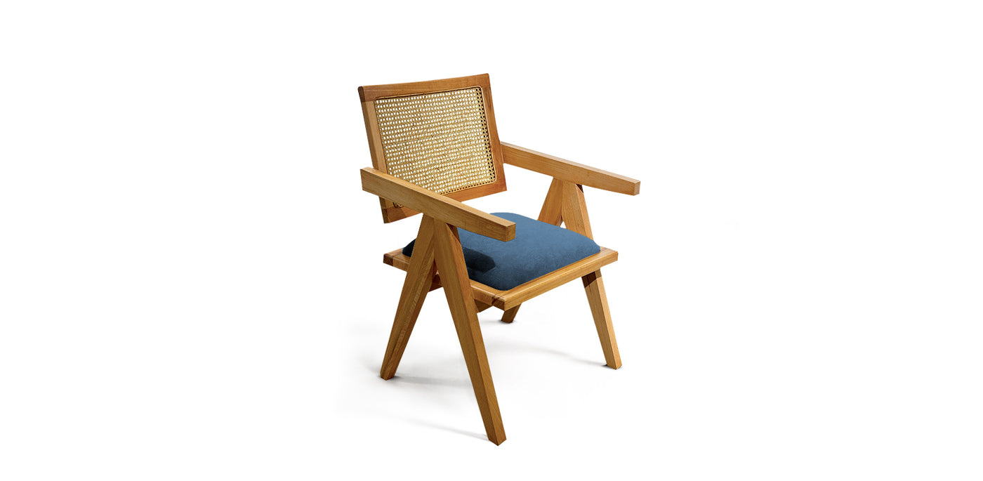 Cargo Velvet Chair