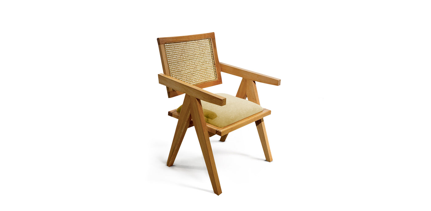 Cargo Velvet Chair