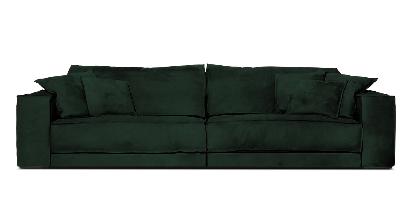 Cascade Velvet 4 Seater Sofa