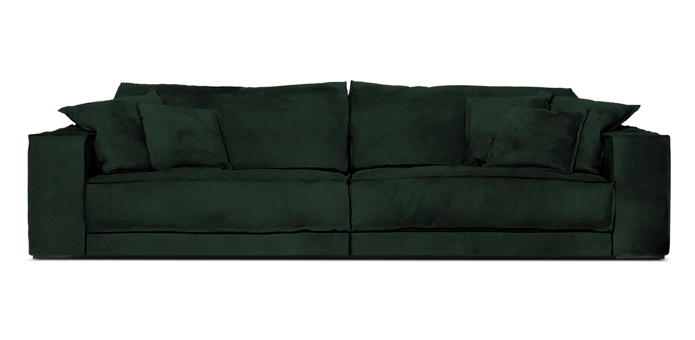 Cascade Velvet 4 Seater Sofa