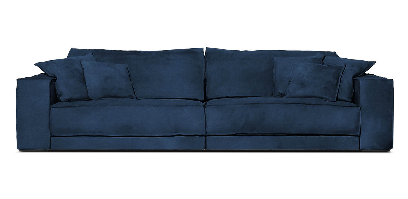 Cascade Velvet 4 Seater Sofa