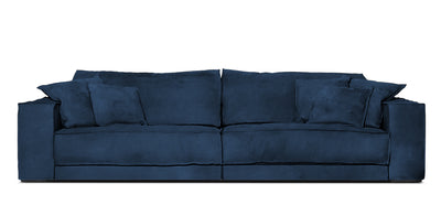 Cascade Velvet 4 Seater Sofa