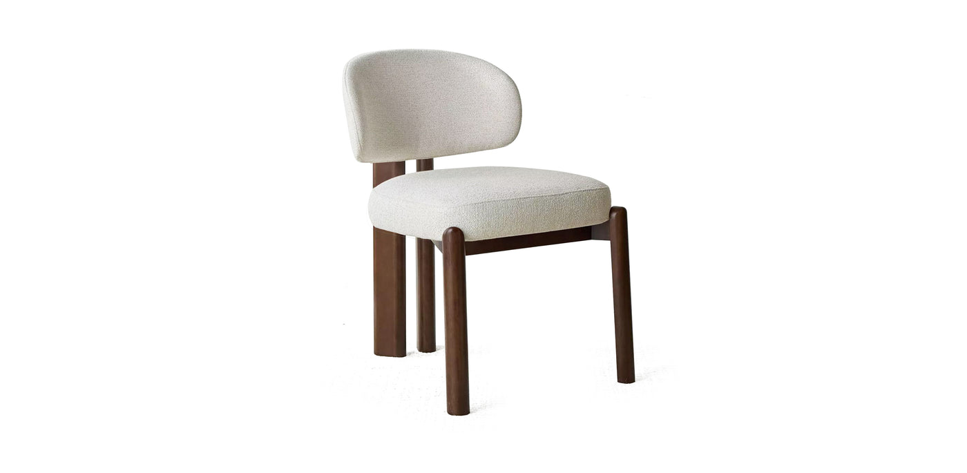 Chop Linen Dining Chair