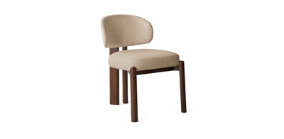 Chop Linen Dining Chair