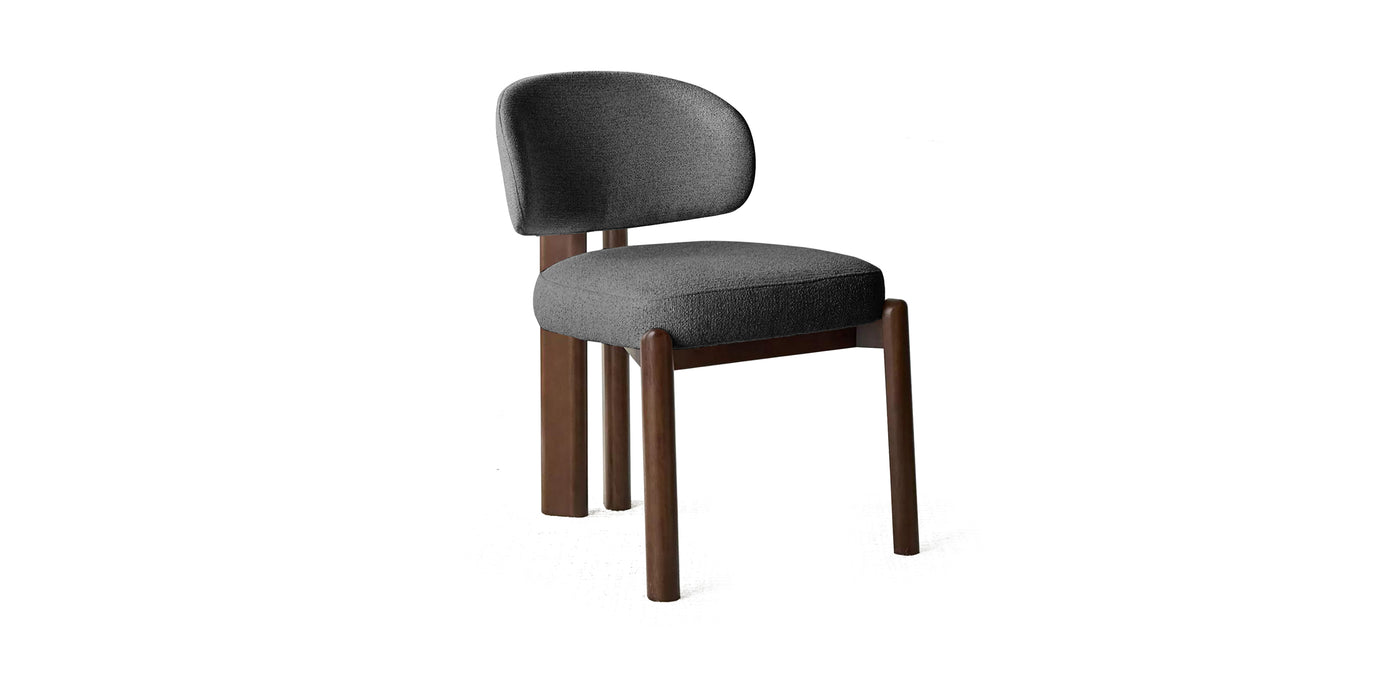 Chop Linen Dining Chair