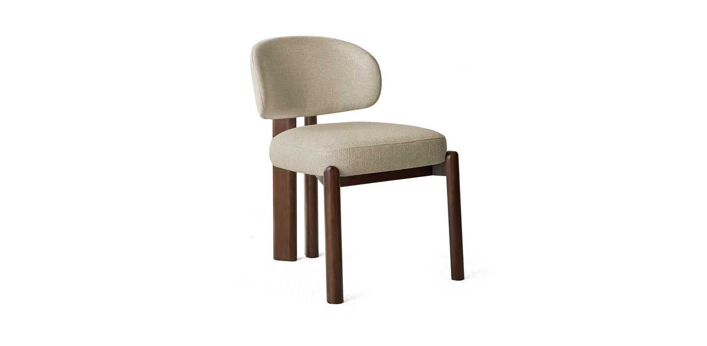 Chop Linen Dining Chair