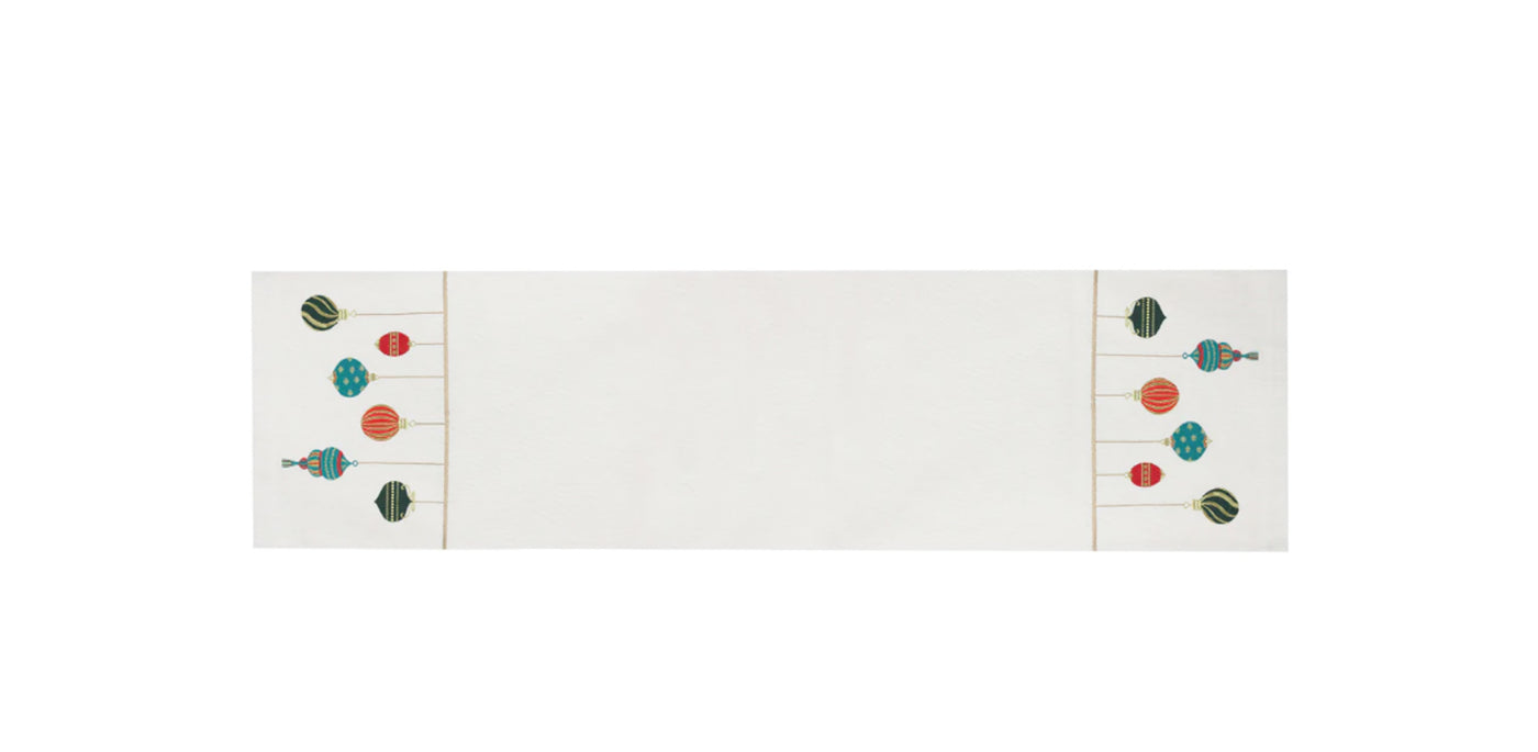 Christmas Lights Table Runner