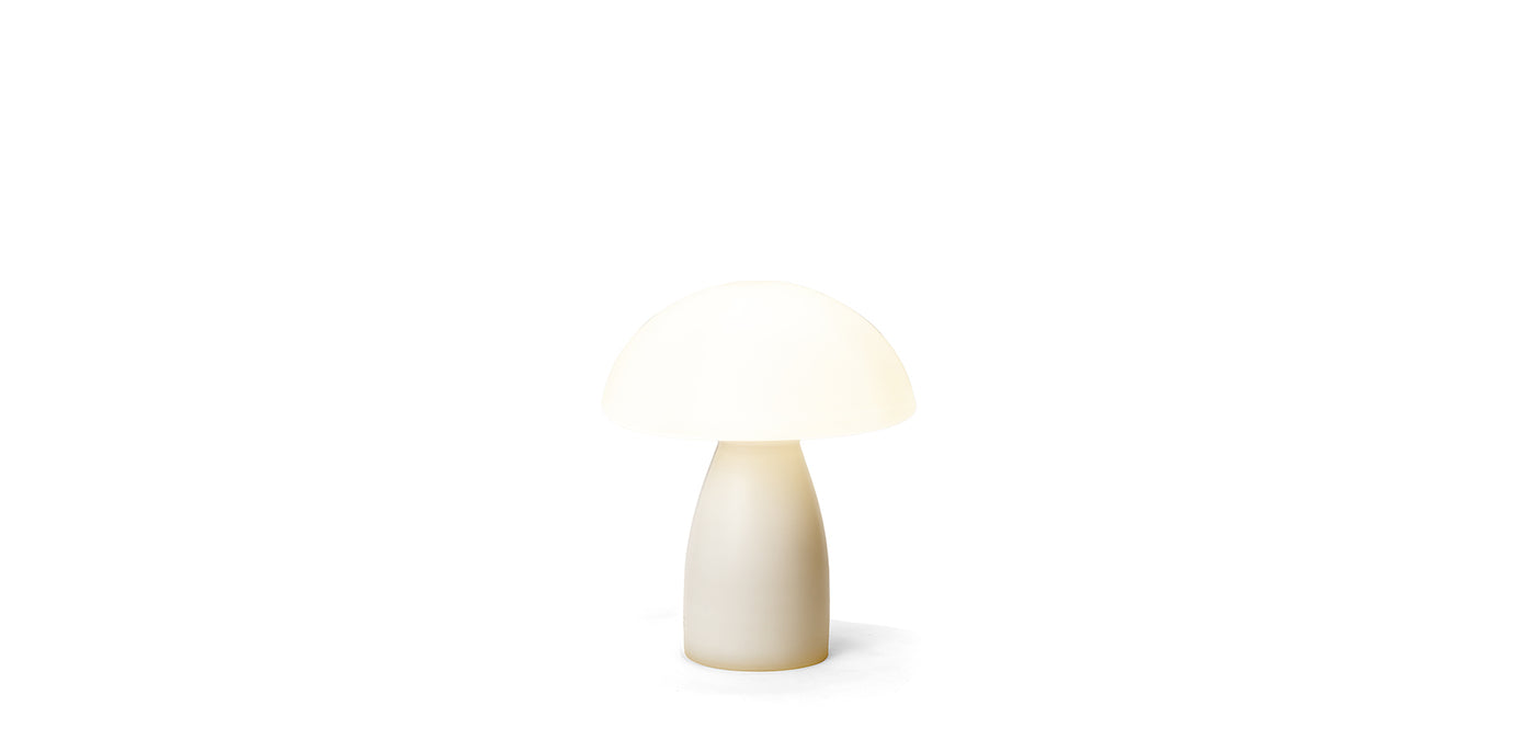 Mushroom Frosted Table Lamp