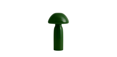 Mushroom Glazed Table Lamp
