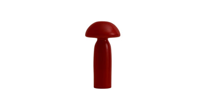 Mushroom Glazed Table Lamp