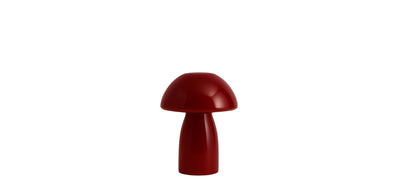 Mushroom Glazed Table Lamp