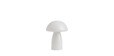 Mushroom Glazed Table Lamp