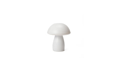 Mushroom Glazed Table Lamp