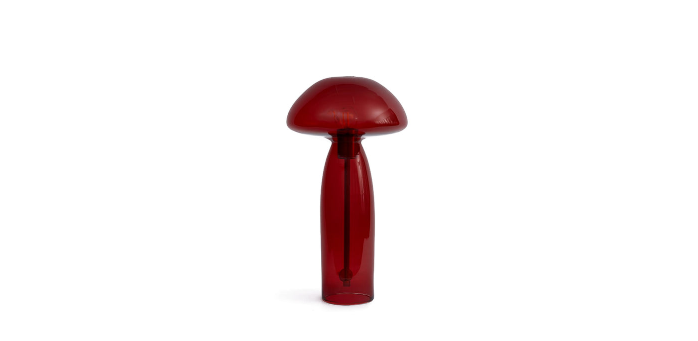 Mushroom See-Thru Table Lamp