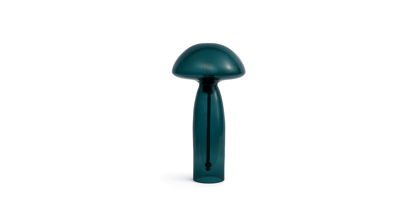 Mushroom See-Thru Table Lamp
