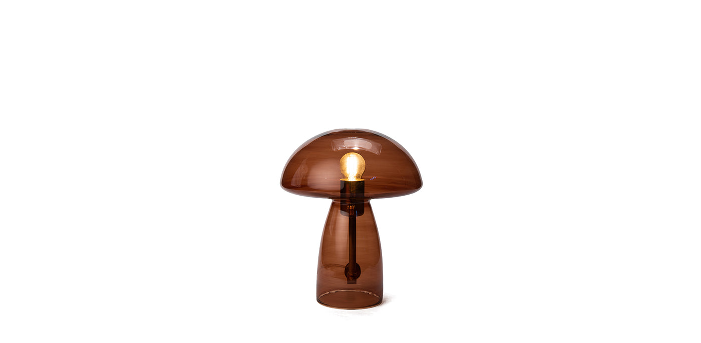 Mushroom See-Thru Table Lamp