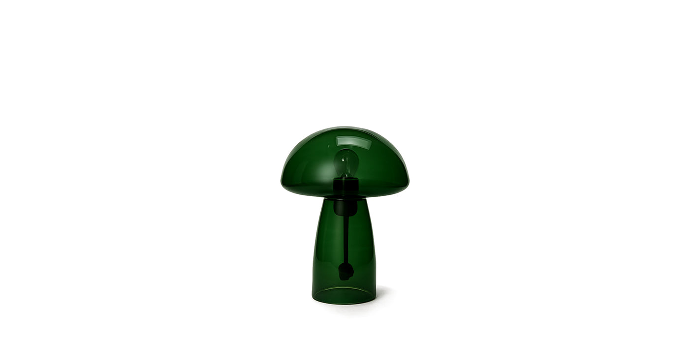 Mushroom See-Thru Table Lamp