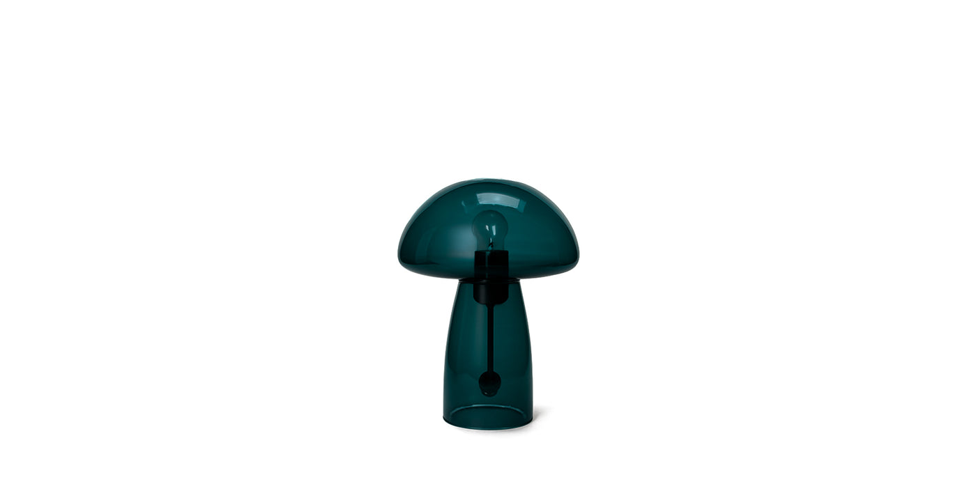 Mushroom See-Thru Table Lamp