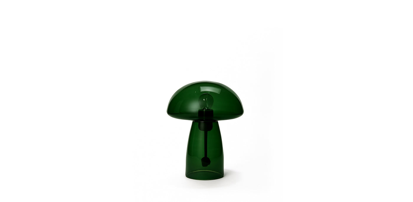 Mushroom See-Thru Table Lamp