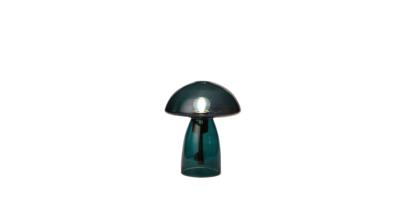 Mushroom See-Thru Table Lamp