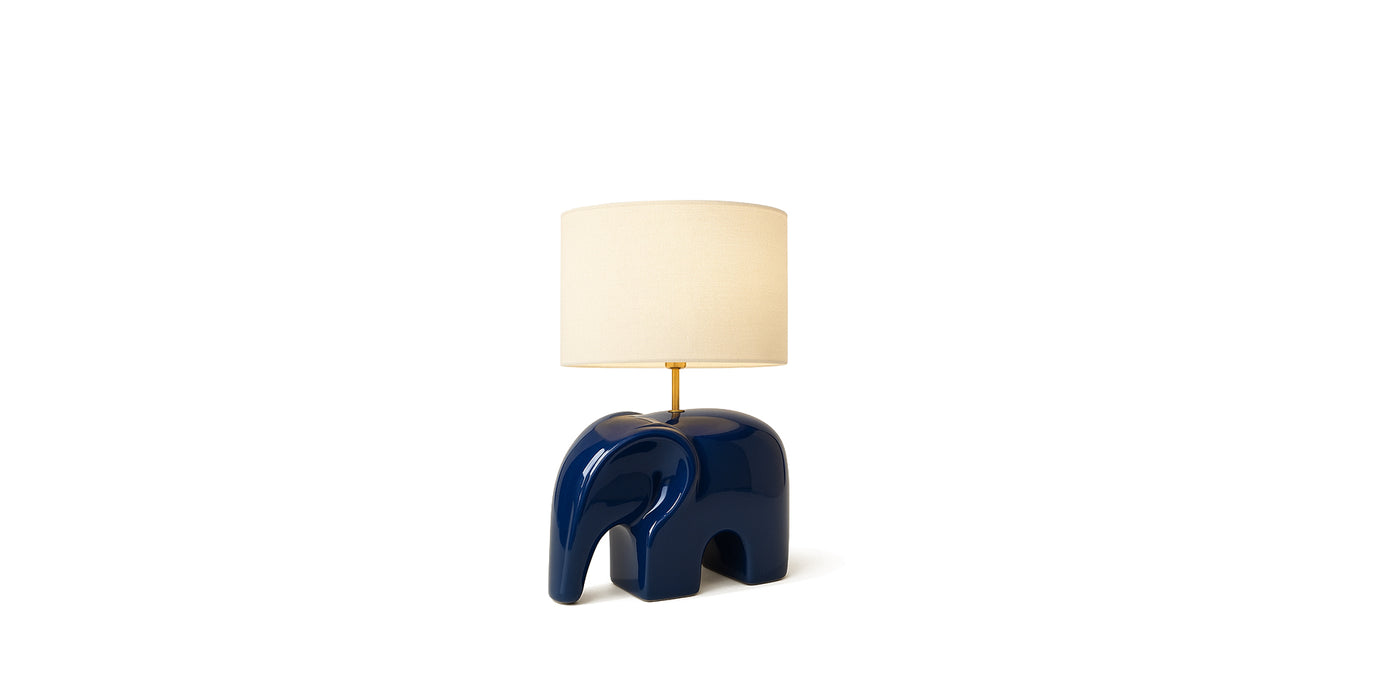 Safari Glazed Table Lamp