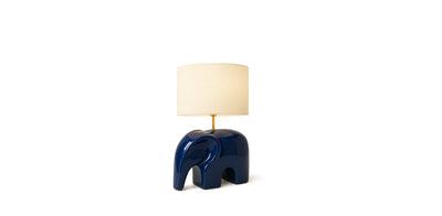 Safari Glazed Table Lamp