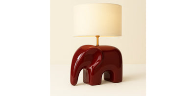 Safari Glazed Table Lamp