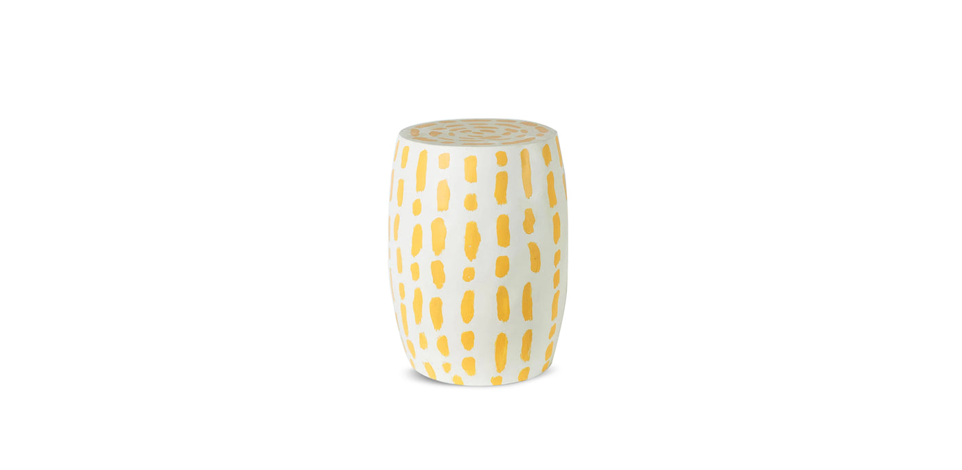 Yellow Lanes Side Table