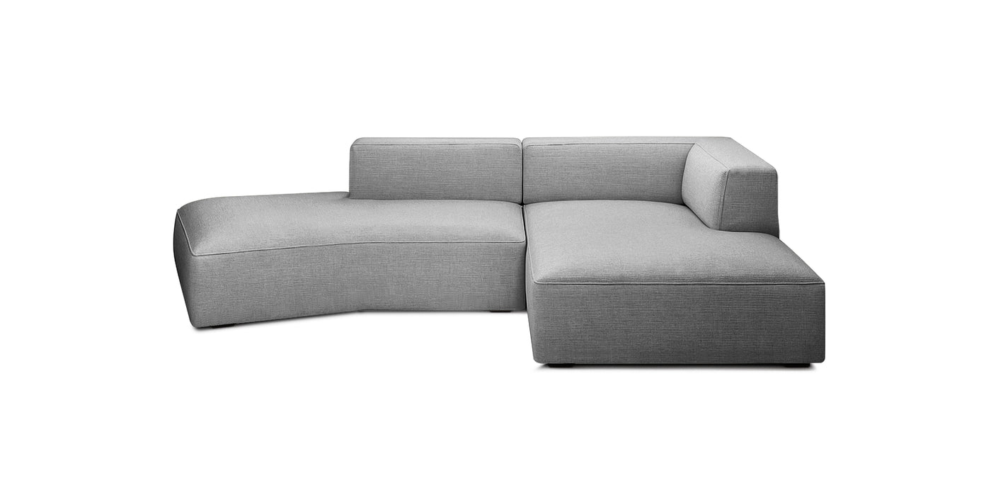 Dune 305 Linen Inclined L-Shape Sofa