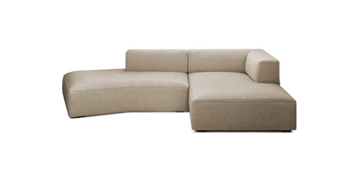 Dune 305 Linen Inclined L-Shape Sofa