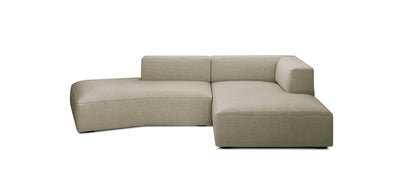 Dune 305 Linen Inclined L-Shape Sofa