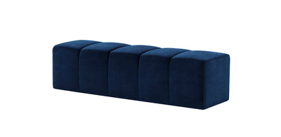 Echo Velvet Banquette