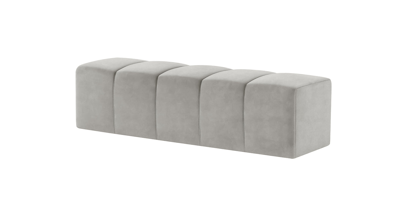 Echo Velvet Banquette