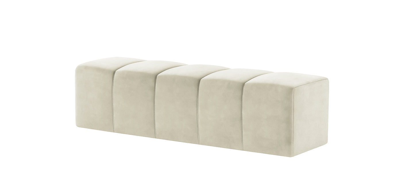 Echo Velvet Banquette