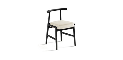 Milo Lacquered Linen Dining Chair
