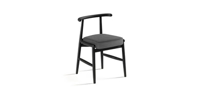 Milo Lacquered Linen Dining Chair