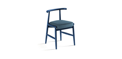 Milo Lacquered Linen Dining Chair