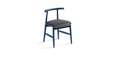 Milo Lacquered Linen Dining Chair