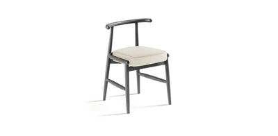 Milo Lacquered Linen Dining Chair
