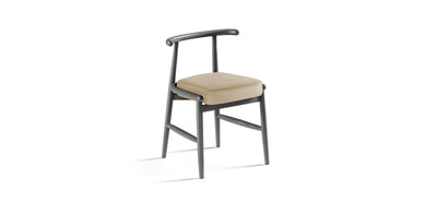 Milo Lacquered Linen Dining Chair